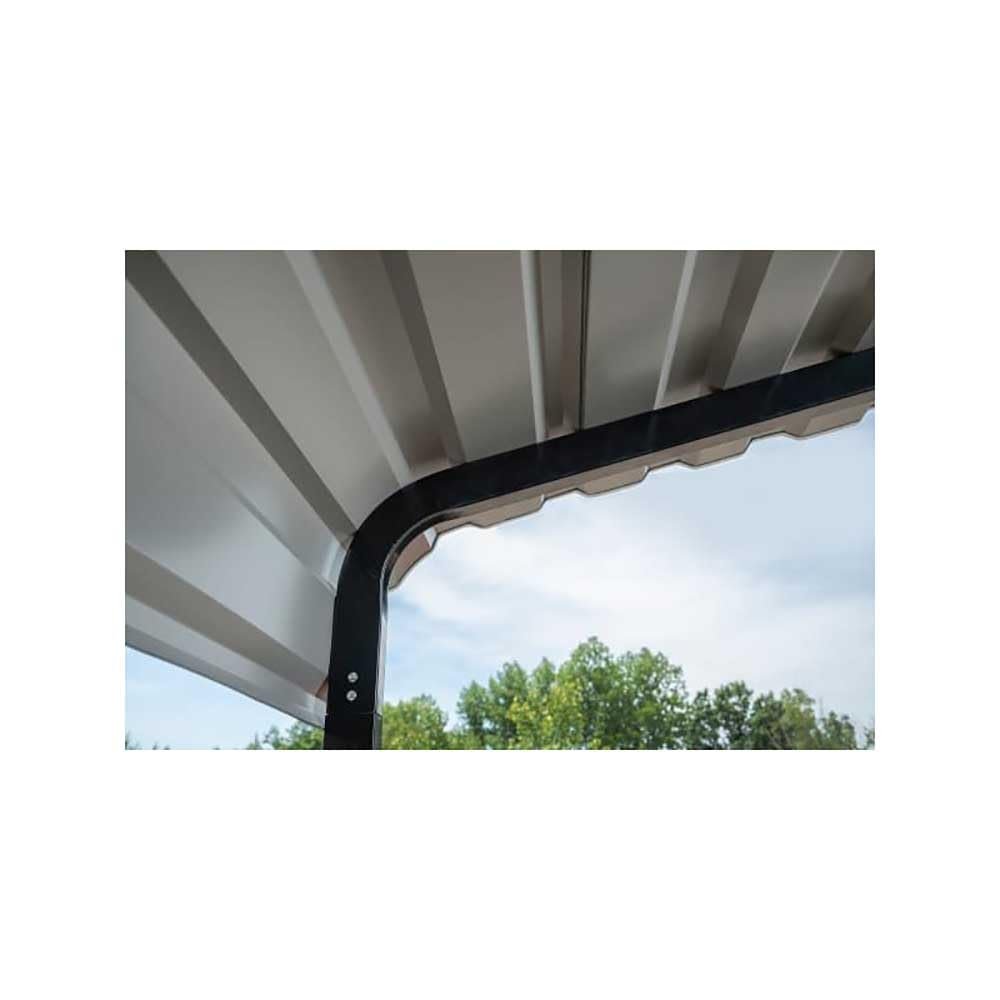 Arrow Carport, 10 ft. x 20 ft. x 9ft. Eggshell 10′ x 20′ x 9′