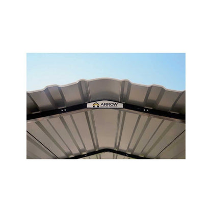 Arrow Carport, 10 ft. x 20 ft. x 9ft. Eggshell 10′ x 20′ x 9′