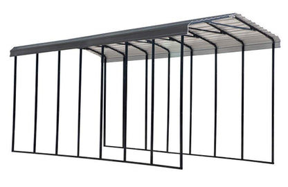 Arrow Carport, 14 ft. x 33 ft. x 14ft. Charcoal 14′ x 33′ x 14′