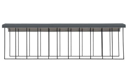 Arrow Carport, 14 ft. x 51 ft. x 14ft. Charcoal 14′ x 51′ x 14′