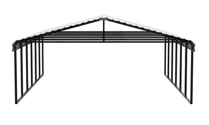 Arrow Carport, 20 ft. x 29 ft. x 9 ft. Eggshell 20′ x 29′ x 9′