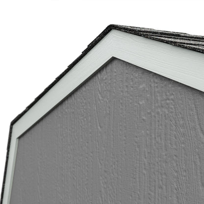 Handy Home Products Hudson 12×20 Do-it-Yourself Wooden Storage Shed Brown Without Floor