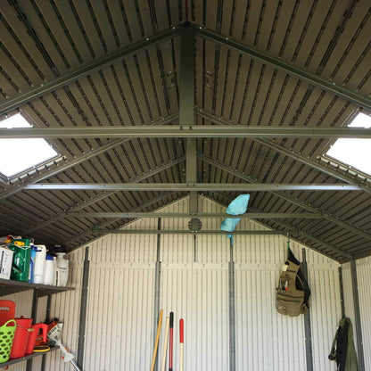 Lifetime 6415 Outdoor Storage Shed, 11 by 13.5 Feet 11 x 13.5 Ft.