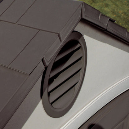 Lifetime 60236 11 x 18.5 Ft. Outdoor Storage Shed, 11 x 18.5, Desert Sand