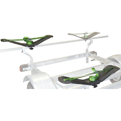 Malone MegaSport 2-Boat MegaWing Ultimate Angler Trailer Package